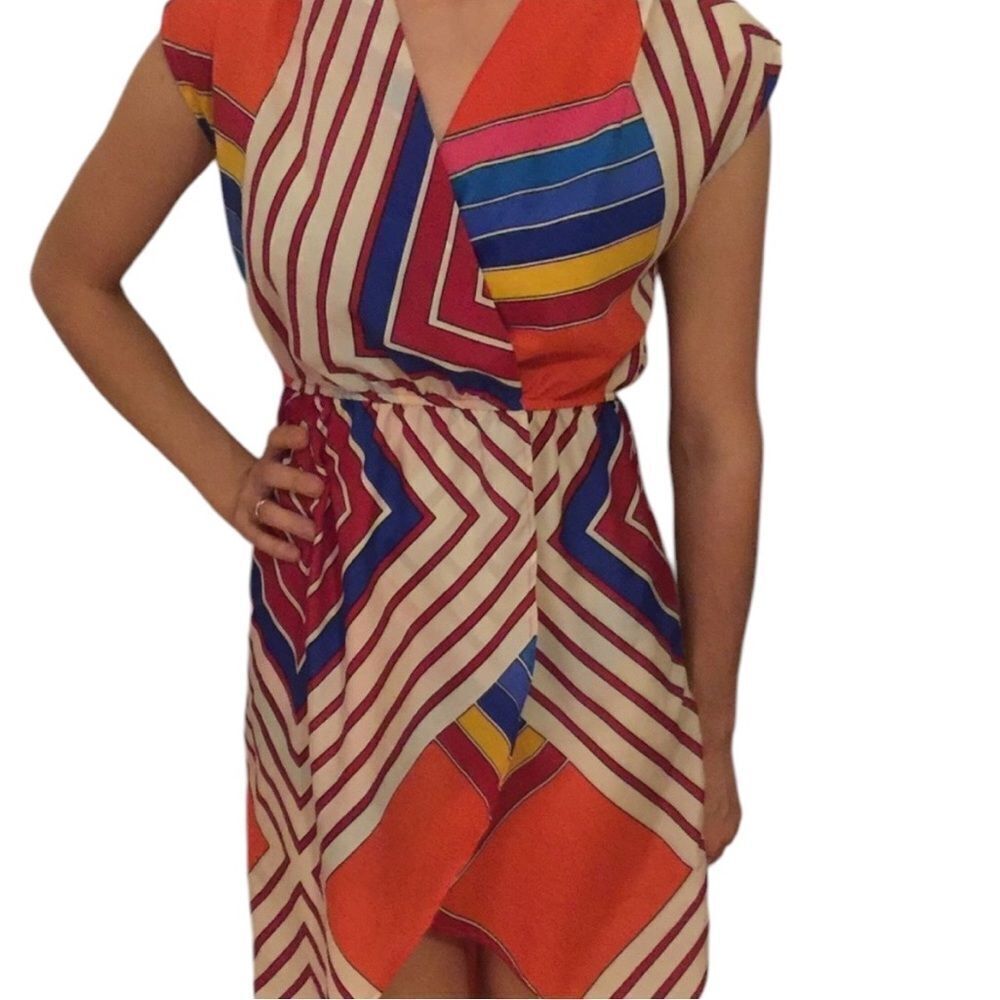 ✨HP✨Striped High Low Dress✨